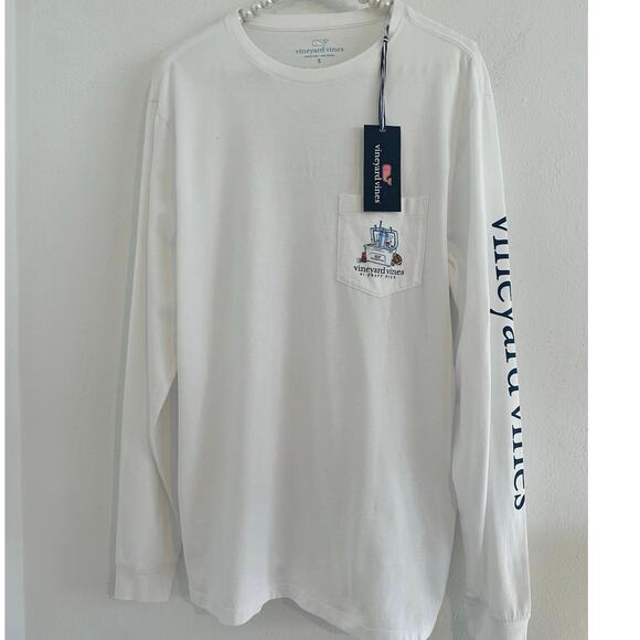 NWT Vineyard vines game-day NFL 100% cotton long sleeve clean fresh look - Picture 7 of 7